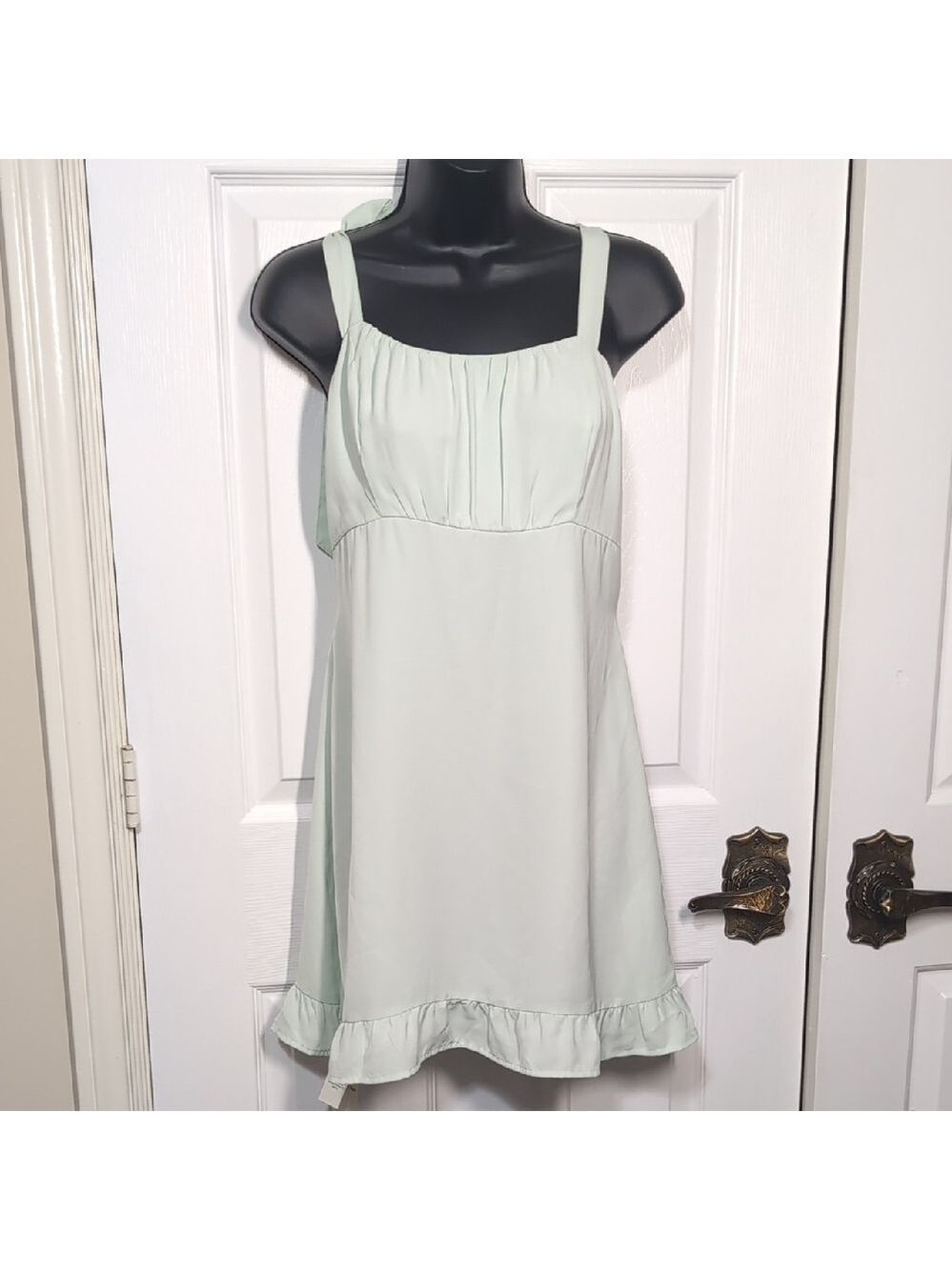 Abercrombie And Fitch Light Mint Green Sleeveless Dress Size Small NEW
